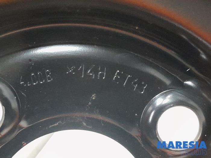 Wagenheber Set+ Reserverad Fiat 500 0.9 TwinAir 80 - 52101548 Stahl FIAT