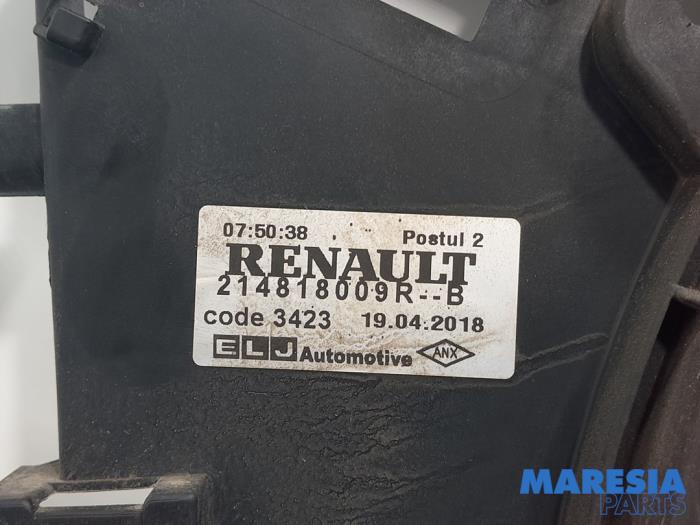 Motor de aleta de refrigeración de un Renault Captur (2R) 1.2 TCE 16V EDC 2018