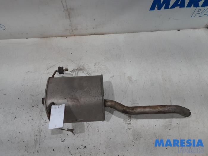 Exhaust rear silencer from a Fiat 500 (312) 1.2 69 2009