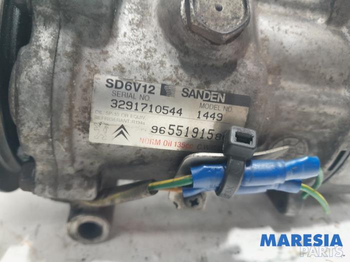 Air conditioning pump from a Peugeot 206 CC (2D) 1.6 16V 2006