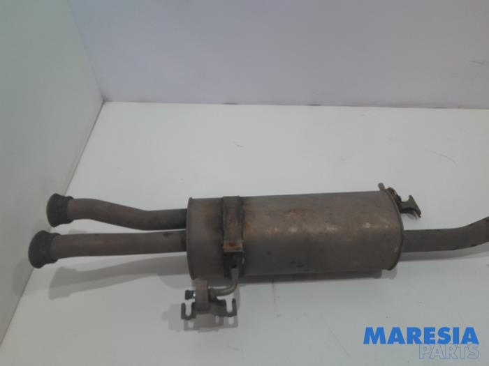 Exhaust rear silencer from a Peugeot RCZ (4J) 2.0 HDi 16V FAP 2012