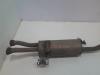 Exhaust rear silencer from a Peugeot RCZ (4J) 2.0 HDi 16V FAP 2012