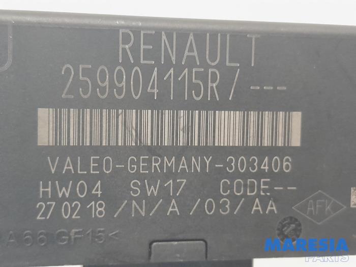 Module PDC d'un Renault Trafic (1FL/2FL/3FL/4FL) 1.6 dCi 145 Twin Turbo 2018