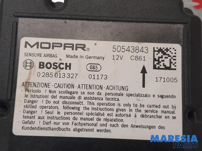 Módulo de Airbag de un Alfa Romeo Stelvio (949) 2.0 T 16V Veloce Q4 2018