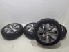 Sport rims set + tires from a Peugeot 2008 (CU), 2013 / 2019 1.2 Vti 12V PureTech 82, MPV, Petrol, 1.199cc, 60kW (82pk), FWD, EB2F; HMZ, 2013-03 / 2018-12, CUHMZ 2014