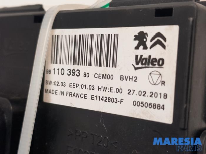 Ordinateur chauffage d'un Peugeot Expert (VA/VB/VE/VF/VY) 1.6 Blue HDi 95 16V 2018