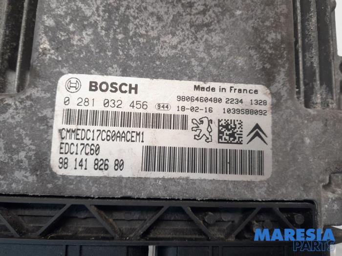 Ordenadores de inyección de un Peugeot Expert (VA/VB/VE/VF/VY) 1.6 Blue HDi 95 16V 2018