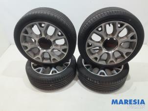 Used Sport rims set + tires Fiat 500 (312) 0.9 TwinAir 85 Price € 450,00 Margin scheme offered by Maresia Parts