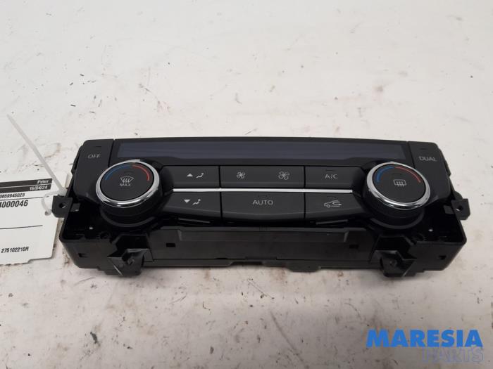Begagnade Värmekontrollpanel Renault Kadjar (RFEH) 1.6 TCE 165 Pris € 75,00 Marginaltabell erbjuds av Maresia Parts