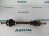 Front drive shaft, left from a Peugeot 306 (7A/C/S) 1.9 D,XND,XAD 1997