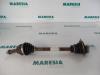 Front drive shaft, left from a Renault Trafic New (FL), 2001 / 2014 1.9 dCi 100 16V, Delivery, Diesel, 1.870cc, 74kW (101pk), FWD, F9Q760, 2001-03 / 2006-09, FL0C; FLAC; FLBC; FLFC; FLGC 2005