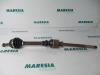 Front drive shaft, right from a Peugeot 306 (7A/C/S), 1993 / 2002 1.9 D, Hatchback, Diesel, 1.868cc, 51kW (69pk), FWD, DW8B; WJY, 2000-04 / 2001-05, 7CWJYF; 7AWJYF; 7SWJZT; 7TWJZT 2000