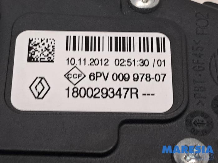 Gaspedalposition Sensor van een Renault Clio IV (5R) 0.9 Energy TCE 90 12V 2013