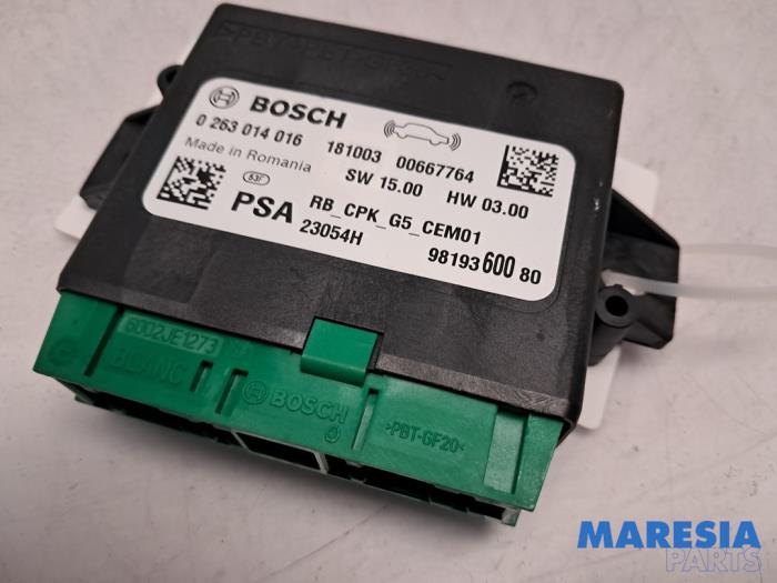 Begagnade PDC-modul Opel Crossland (X) 1.2 12V Pris € 75,00 Marginaltabell erbjuds av Maresia Parts