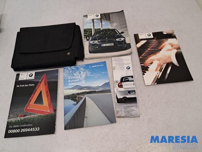 Używane Instrukcja BMW 1 serie (E81) 116i 1.6 16V Cena € 25,00 Procedura marży oferowane przez Maresia Parts