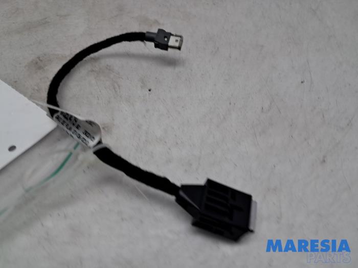 Używane Wtyczka USB Peugeot 308 SW (L4/L9/LC/LJ/LR) 1.2 12V e-THP PureTech 130 Cena € 17,50 Procedura marży oferowane przez Maresia Parts