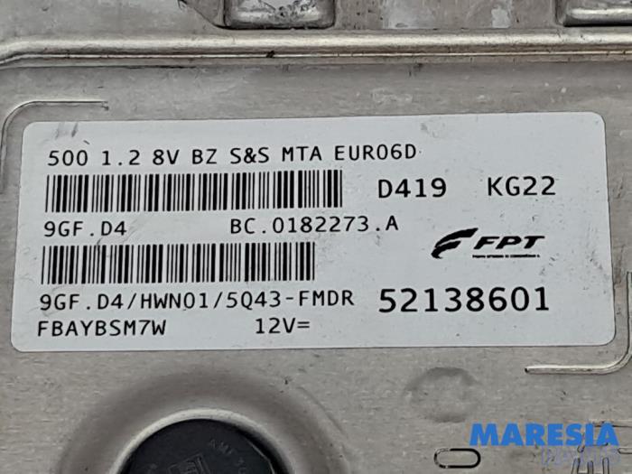 Engine management computer from a Fiat 500 (312) 1.2 2020