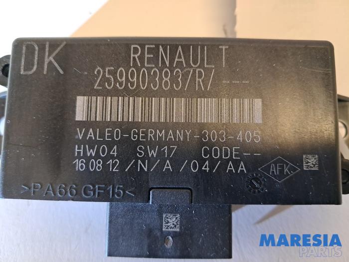Usados Módulo PDC Renault Grand Scénic III (JZ) 2.0 16V CVT Precio € 85,00 Norma de margen ofrecido por Maresia Parts