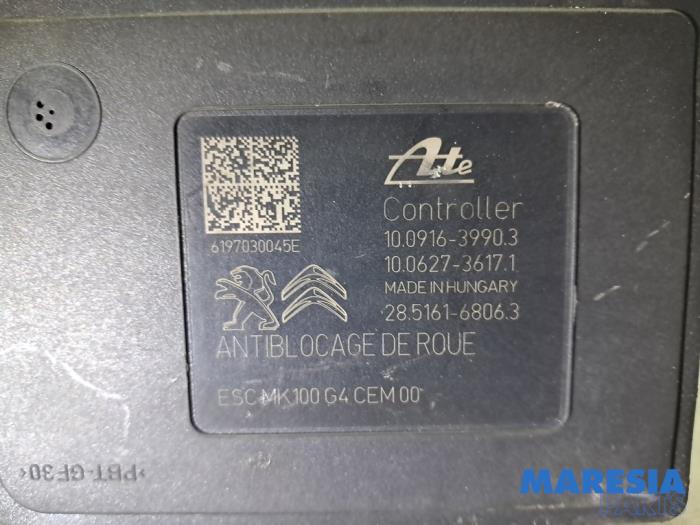 Used ABS pump Peugeot 2008 (CU) 1.2 12V e-THP PureTech 110 Price € 159,99 Margin scheme offered by Maresia Parts
