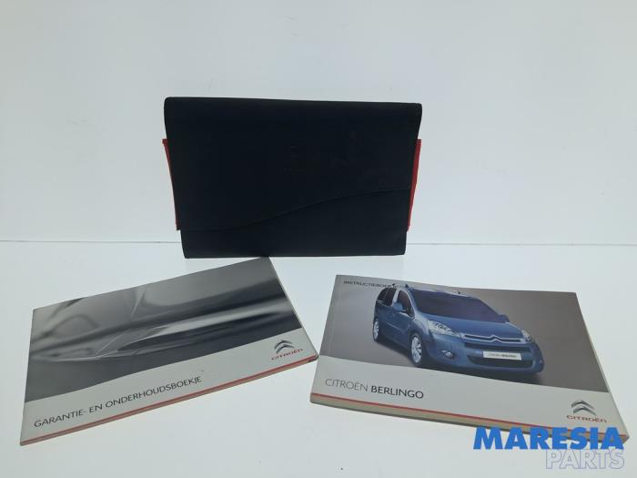 Używane Instrukcja Citroen Berlingo Cinqspace, Multispace 1.6 VTi 120 16V Cena € 25,00 Procedura marży oferowane przez Maresia Parts
