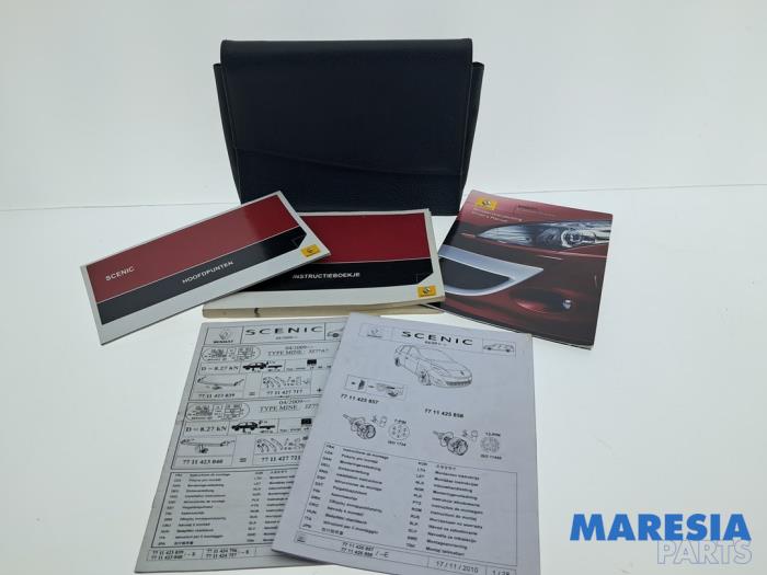 Używane Instrukcja Renault Grand Scénic III (JZ) 1.4 16V TCe 130 Cena € 20,00 Procedura marży oferowane przez Maresia Parts