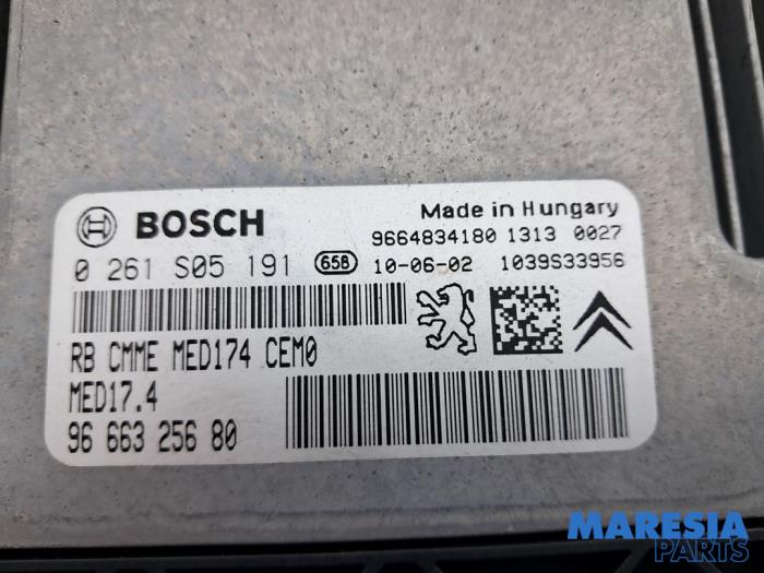 Engine management computer from a Citroën DS3 (SA) 1.6 16V VTS THP 155 2010