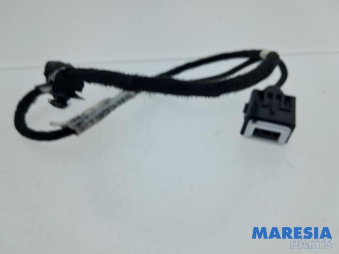 Używane Wtyczka USB Peugeot 308 SW (L4/L9/LC/LJ/LR) 1.6 BlueHDi 120 Cena € 17,50 Procedura marży oferowane przez Maresia Parts