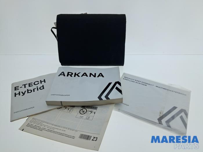 Używane Instrukcja Renault Arkana (RJLL) 1.6 E-Tech 145 16V Cena € 48,40 Z VAT oferowane przez Maresia Parts