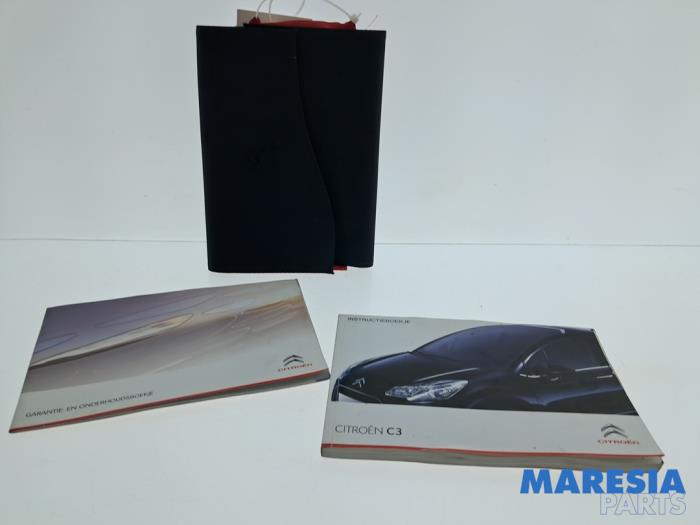 Używane Instrukcja Citroen C3 (SC) 1.2 VTi 82 12V Cena € 20,00 Procedura marży oferowane przez Maresia Parts