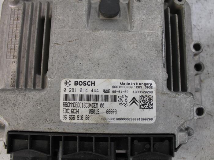 Used Engine management computer Peugeot Bipper (AA) 1.4 HDi Price € 317,63 Inclusive VAT offered by Maresia Parts