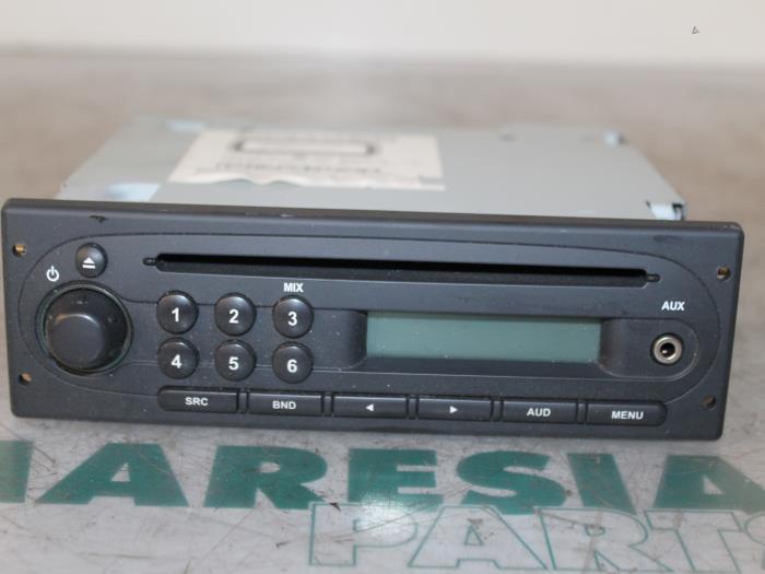 schwarz 07-12 VDO AUX MP3 1DIN CD USB Autoradio für Renault Twingo 