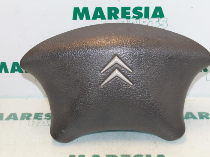 Left airbag (steering wheel) from a Citroën C8 (EA/EB) 2.2 HDi 16V 2004