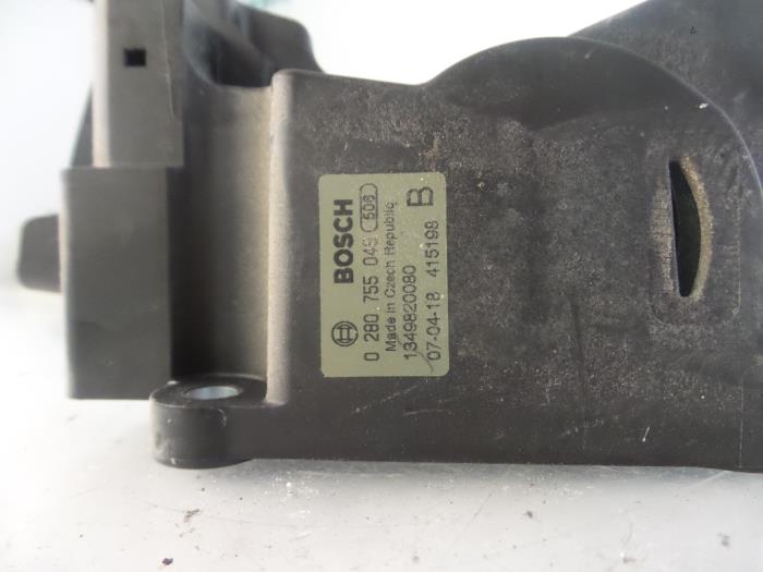 Gaspedalposition Sensor van een Fiat Ducato (250) 2.3 D 120 Multijet 2007