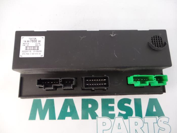 Usagé Ordinateur divers Citroen C8 (EA/EB) 2.0 HDi 16V Prix € 75,00 Règlement à la marge proposé par Maresia Parts