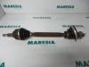 Front drive shaft, left from a Renault Scénic I (JA), 1999 / 2003 1.8 16V, MPV, Petrol, 1.783cc, 85kW (116pk), FWD, F4P720; F4P722, 2001-01 / 2003-08, JA12; JA1A; JA1M; JA1R 2002