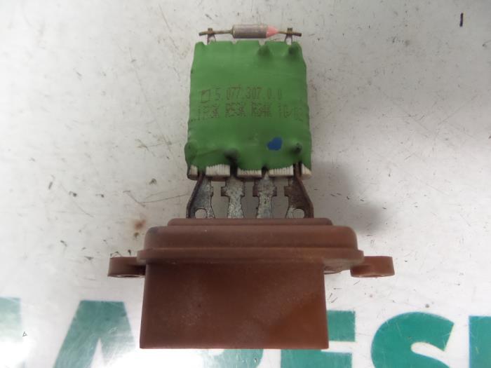 Heater resistor from a Fiat Stilo (192A/B) 1.6 16V 2002