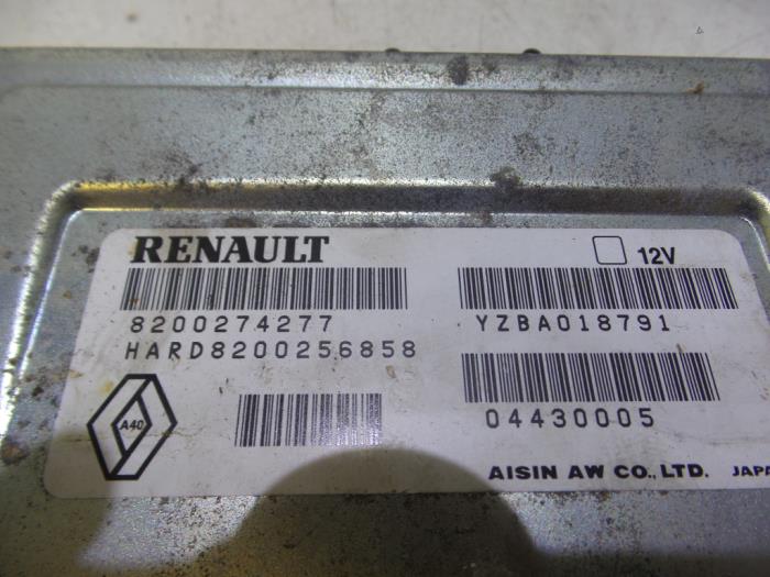Sterownik skrzyni automatycznej z Renault Espace (JK) 2.0 16V Turbo 2004