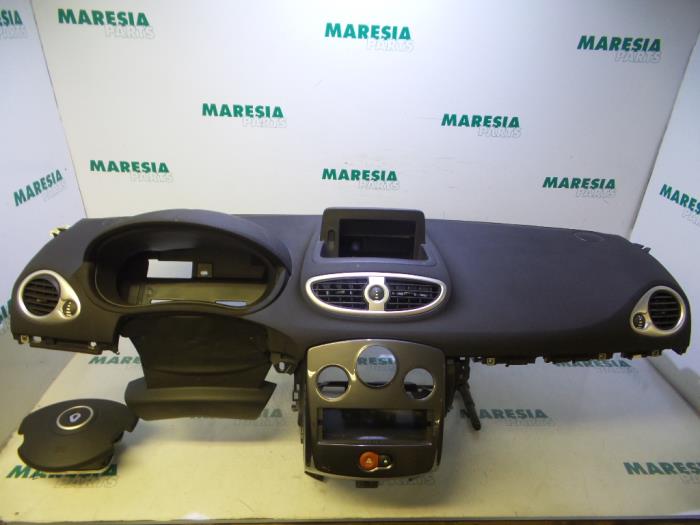Airbag set+module from a Renault Clio III (BR/CR) 1.5 dCi FAP 2013