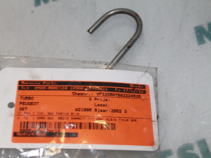 Używane Turbo Peugeot 307 (3A/C/D) 2.0 HDi 90 Cena € 105,00 Procedura marży oferowane przez Maresia Parts