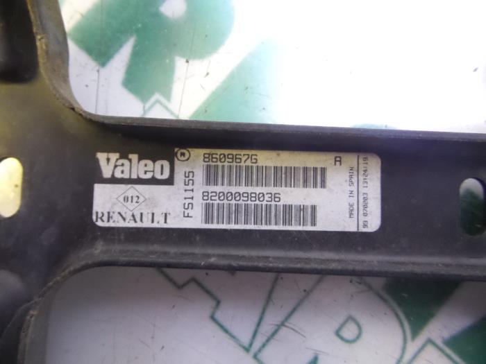Fan motor Renault Clio II 1.2 16V - 856648A - Maresia Parts