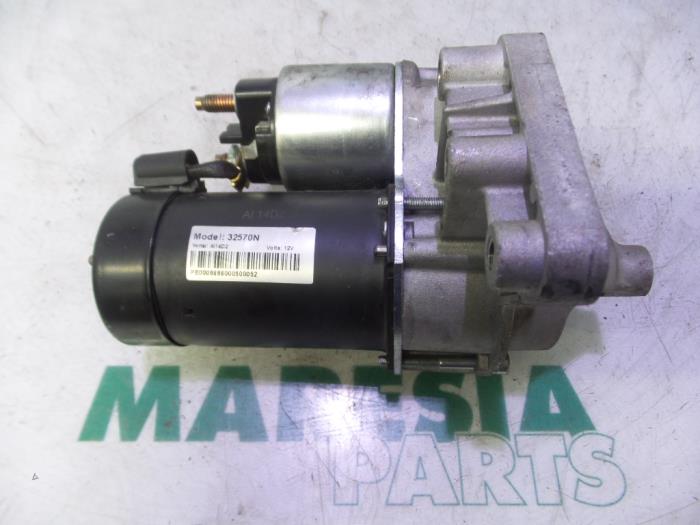 Gebrauchte Anlasser Peugeot Partner 1.6 HDI 75 Preis € 60,50 Mit Mehrwertsteuer angeboten von Maresia Parts