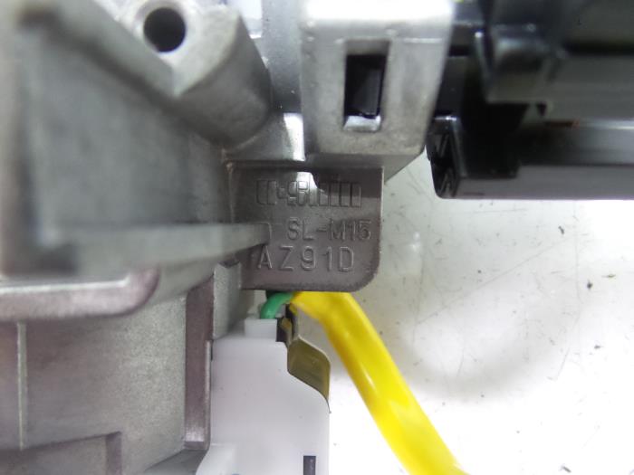 Ignition lock + key from a Citroën C4 Aircross (BU) 1.6 HDi 16V 115 2014