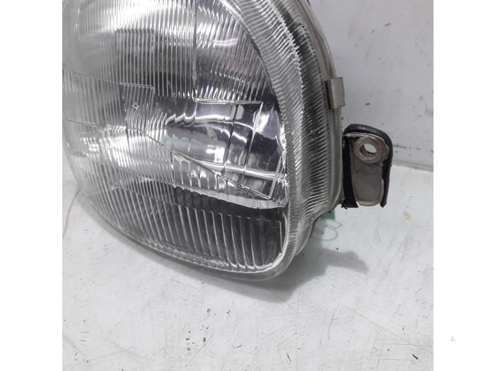 Phare Droit Pour Renault Twingo II (2007-2012) - Halogène H4 Noir, Côté Passager Avec Clignotant