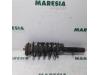 Front shock absorber rod, right from a Citroen C3 Pluriel (HB), 2002 / 2010 1.4, Convertible, Petrol, 1.360cc, 54kW (73pk), FWD, TU3JP; KFV, 2003-05 / 2010-12, HBKFVB; HBKFVC 2005