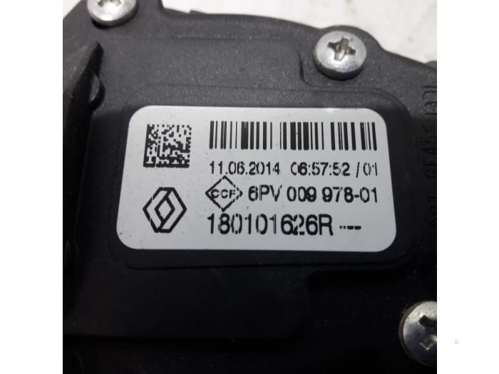 Gaspedalposition Sensor van een Renault Master IV (MA/MB/MC/MD/MH/MF/MG/MH) 2.3 dCi 16V 2015