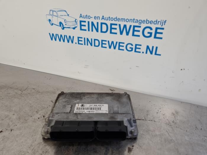 Used Engine management computer Skoda Fabia (6Y5) 1.4i Price € 65,00 Margin scheme offered by Auto- en demontagebedrijf Eindewege