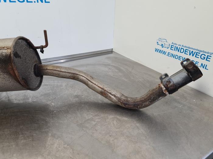 Exhaust rear silencer from a Renault Megane Scénic (JA) 1.6 RT 1999