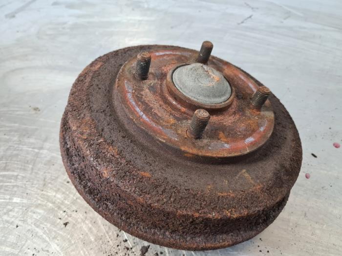 Rear brake drum from a Ford Focus 1 1.4 16V 2000