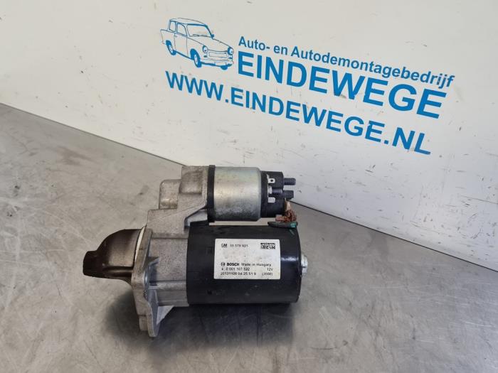 Used Starter Opel Corsa D 1.2 16V ecoFLEX Bi-Fuel Price € 30,00 Margin scheme offered by Auto- en demontagebedrijf Eindewege
