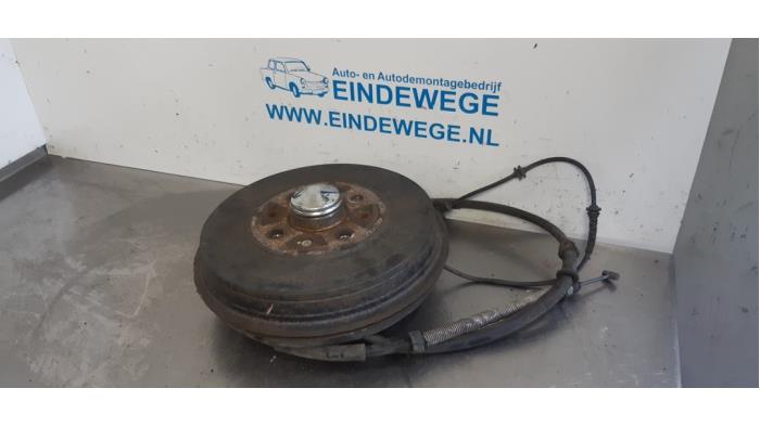 Rear wheel bearing from a Opel Corsa D 1.2 16V ecoFLEX Bi-Fuel 2014